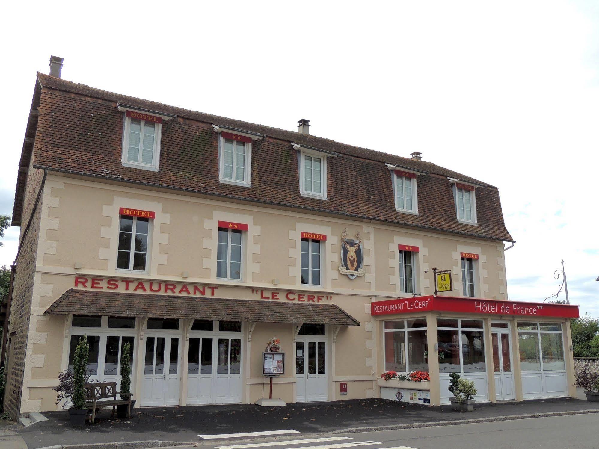 Logis Hotel De France Restaurant Grill Domfront  Eksteriør billede